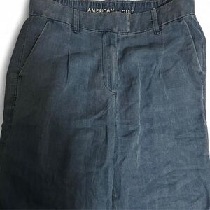 American Eagle linen wide leg pants